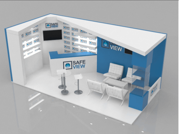 Safe View Stand render