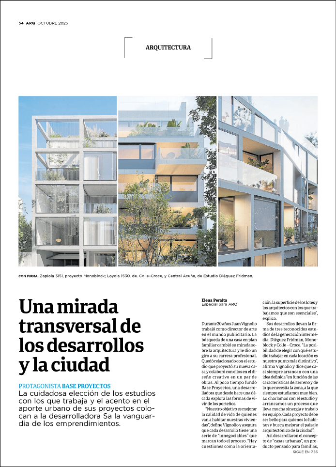 Base Proyectos. ARQ. 10.2025